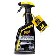 Meguiar's bottle front view showing product and sleek package benefit