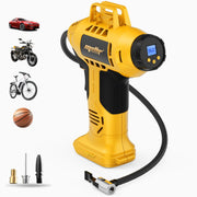Mellif inflator front angle showing compact portable design and easy storage benefits