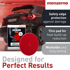 menzerna close-up of open-cell foam texture highlighting durability and heat reduction benefit