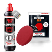 menzerna front packaging showing kit contents and quick benefit