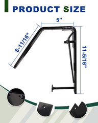 MEPARERI side profile showing ultra-wide clamp highlights enhanced clamping strength