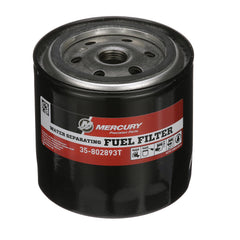 MERCURY 802893T front view canister showing label and connection points for easy replacement