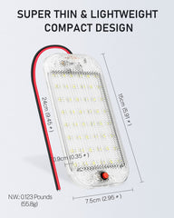 MERTTURM wiring detail with red and black leads for easy installation benefit