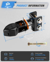 METOWARE close-up of sleeve-lock latch delivering fast, reliable locking benefit