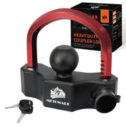 METOWARE front view of coupler lock showing secure fit and durable finish
