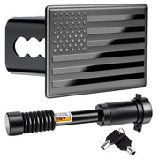 METOWARE front view showing embossed American flag and durable finish for style