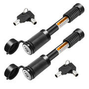 METOWARE front view of two-pack locks showing durable metal construction and load capacity