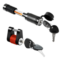 METOWARE front view of both locks showing complete set and spare keys for quick identification