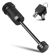 METOWARE front view of coupler lock mounted showing secure hold