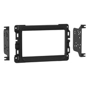 Metra 95-6518B front faceplate showing clean matte-black finish and OEM look