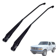 Mhaofit front view of both wiper arms showing exact OE-style fit for easy replacement