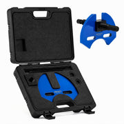 Mhot front view of complete wheel hub removal tool kit showing organized contents and quick access