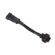 Michigan Motorsports front connector view showing secure OEM-style fit benefit