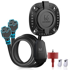 MICTUNING front inlet showing flush-mount panel and easy access