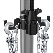 MICTUNING front view mounted on trailer tongue showing compact organization benefit
