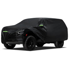 Migaven cover on Chevy Suburban front view showing full fit and protection