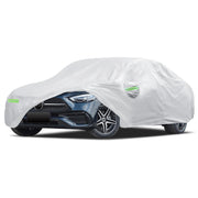 Migaven front view on BMW 3 Series showing full coverage and protection
