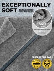 Mighty Cleaner close-up of plush microfiber texture for superior absorbency and gentle cleaning