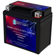 Mighty Max Battery front view showing compact starter battery and fit