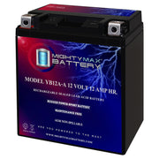 Mighty Max YB12A-A front view showing compact design and ready-to-install benefit