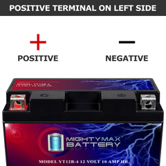Mighty Max Battery side with dimensions visible for fit confirmation