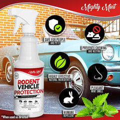 Mighty Mint close-up of spray nozzle for precise application and easy control