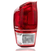 MiKaFex front view of left tail light showing clear visibility benefit