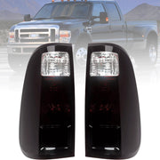 MiKaFex tail light front assembly showing smoke-red lens and clean fit