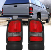MiKaFex tail light front view showing clear red lens and clean factory fit