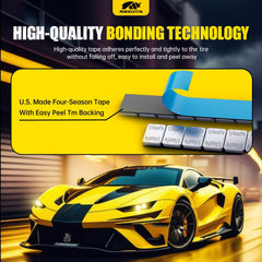 MIKKUPPA strong adhesive backing close-up, demonstrates secure long-lasting bond