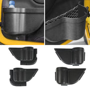 MIKKUPPA front door pocket installed on Jeep Wrangler adds organized storage