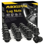 MIKKUPPA front packaging showing 20 lug nuts and label, accurate replacement