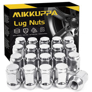 MIKKUPPA front view lug nut set showing clean fit and durable finish