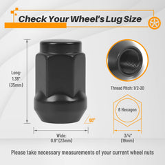 MIKKUPPA close-up of lug nut threads highlighting precise fit and reliability