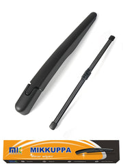 MIKKUPPA rear wiper front packaging showing compatibility and benefits