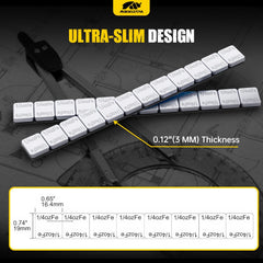 MIKKUPPA pre-scored segment detail showing easy trimming and precise sizing