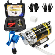 MILADO front view with storage box showing portable kit and organization benefits
