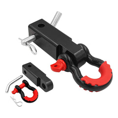 MILINI front view hitch receiver showing rugged build and secure mount