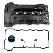 MILIPARTS valve cover front view showing fit and finish, improves engine sealing