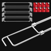 Millsten front packaging showing four adjustable fridge bars and benefits