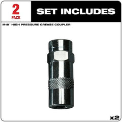 Milwaukee connector angle highlighting seal design for leak reduction