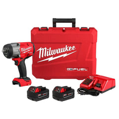 Milwaukee M18 FUEL front view showing compact body and ergonomic grip for better control