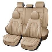 MINGBRON front seat covers installed showing snug fit and protection
