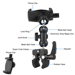 Mippko ball head rotation detail showing 360° rotation for perfect view