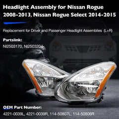 Misakomo passenger-side headlight highlighting accurate OEM fitment