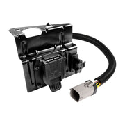 Misakomo front connector assembly showing plug and bracket for easy replacement
