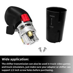 Misakomo shift knob installed on truck shifter demonstrating OEM fit and reliability
