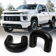 MITANLUXI front view installed on Silverado provides factory-like finish