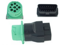 MITOB front view of adapter showing both connectors and quick connection benefit