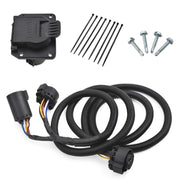 MITZONE front face 7-pin connector showing plug and moisture cover for easier hookup
